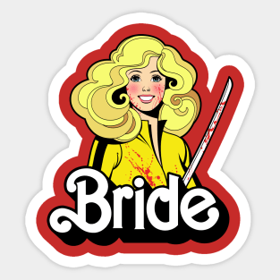 Bride Sticker